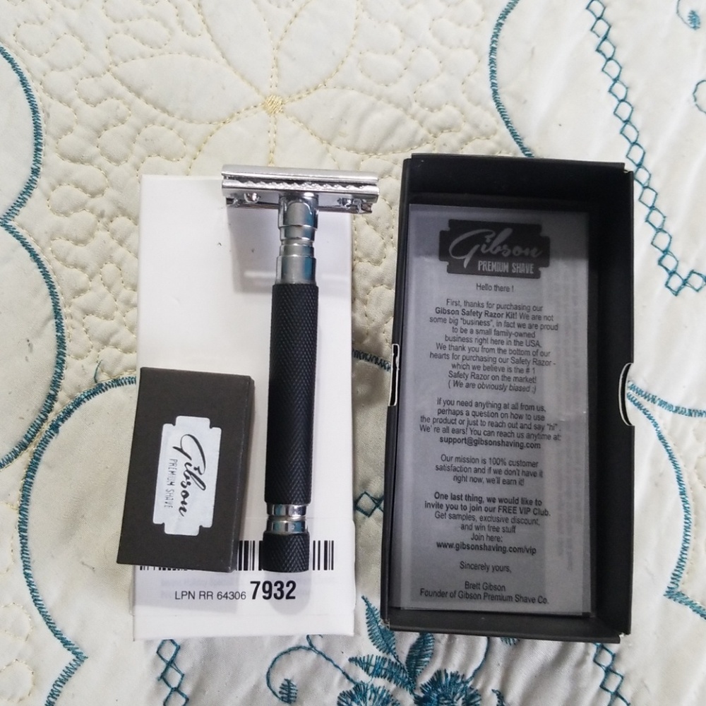 Gibson safety Razor kit